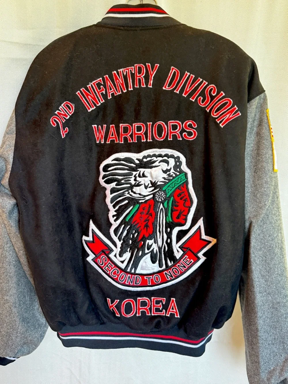 2nd Infantry Division Warriors KOREA Jacket w/ Pocket & Removable Lining